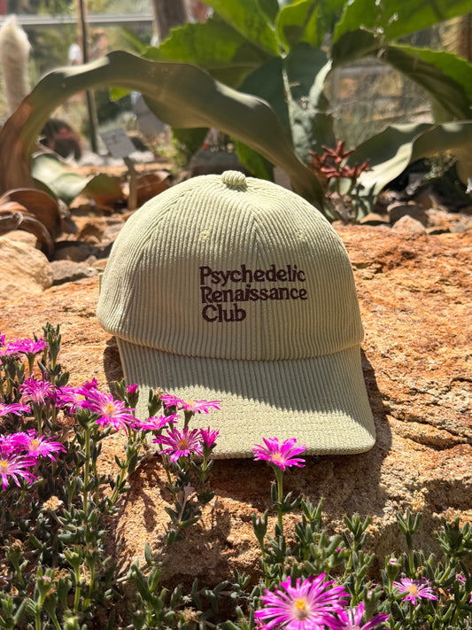 Psychedelic Cord Cap Mint-Green