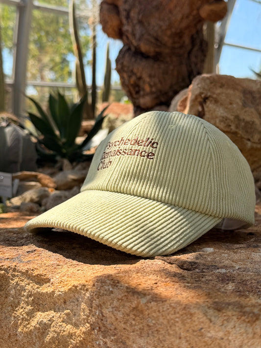 Psychedelic Cord Cap Mint-Green
