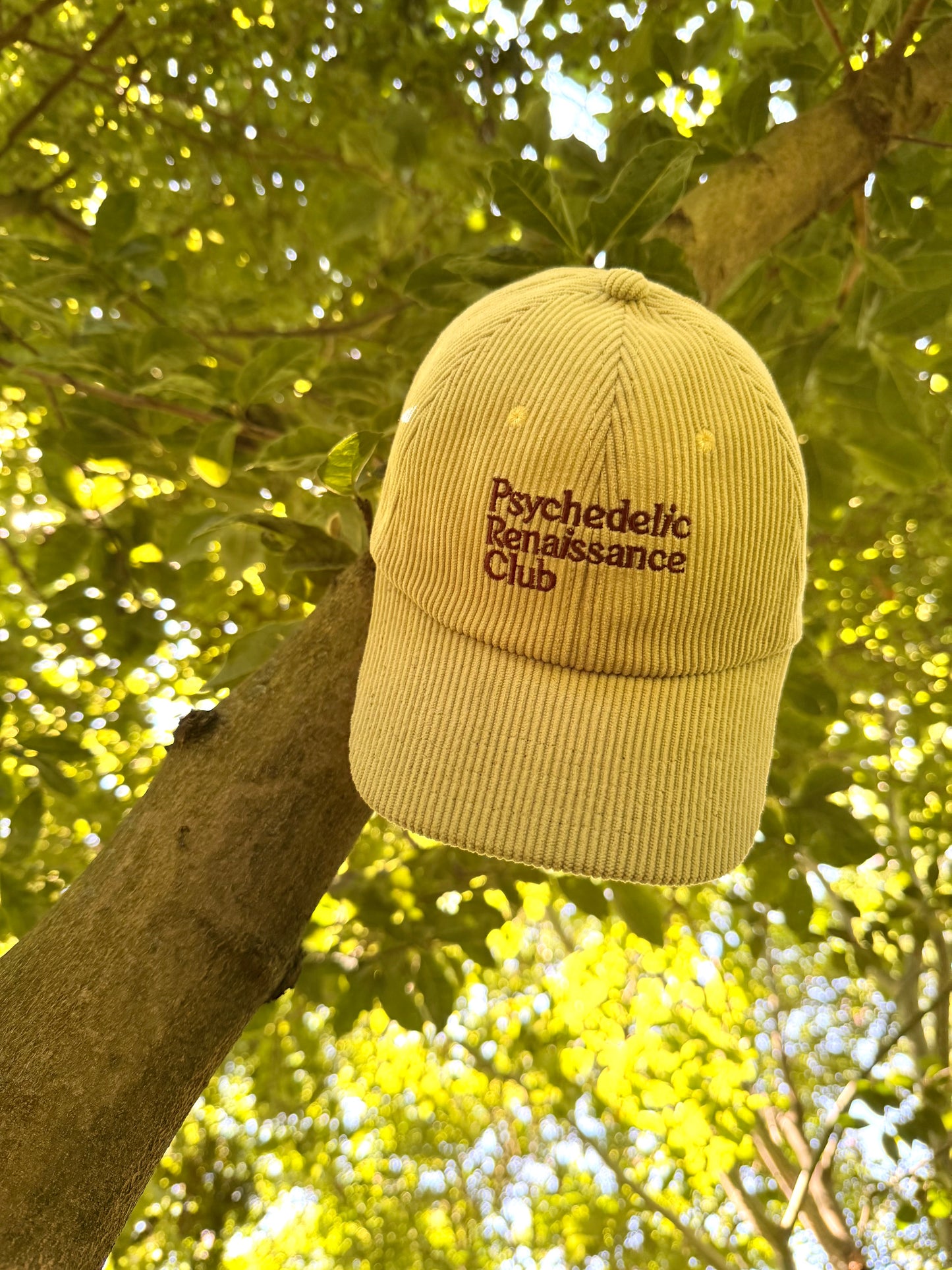 Psychedelic Cord Cap Mint-Green