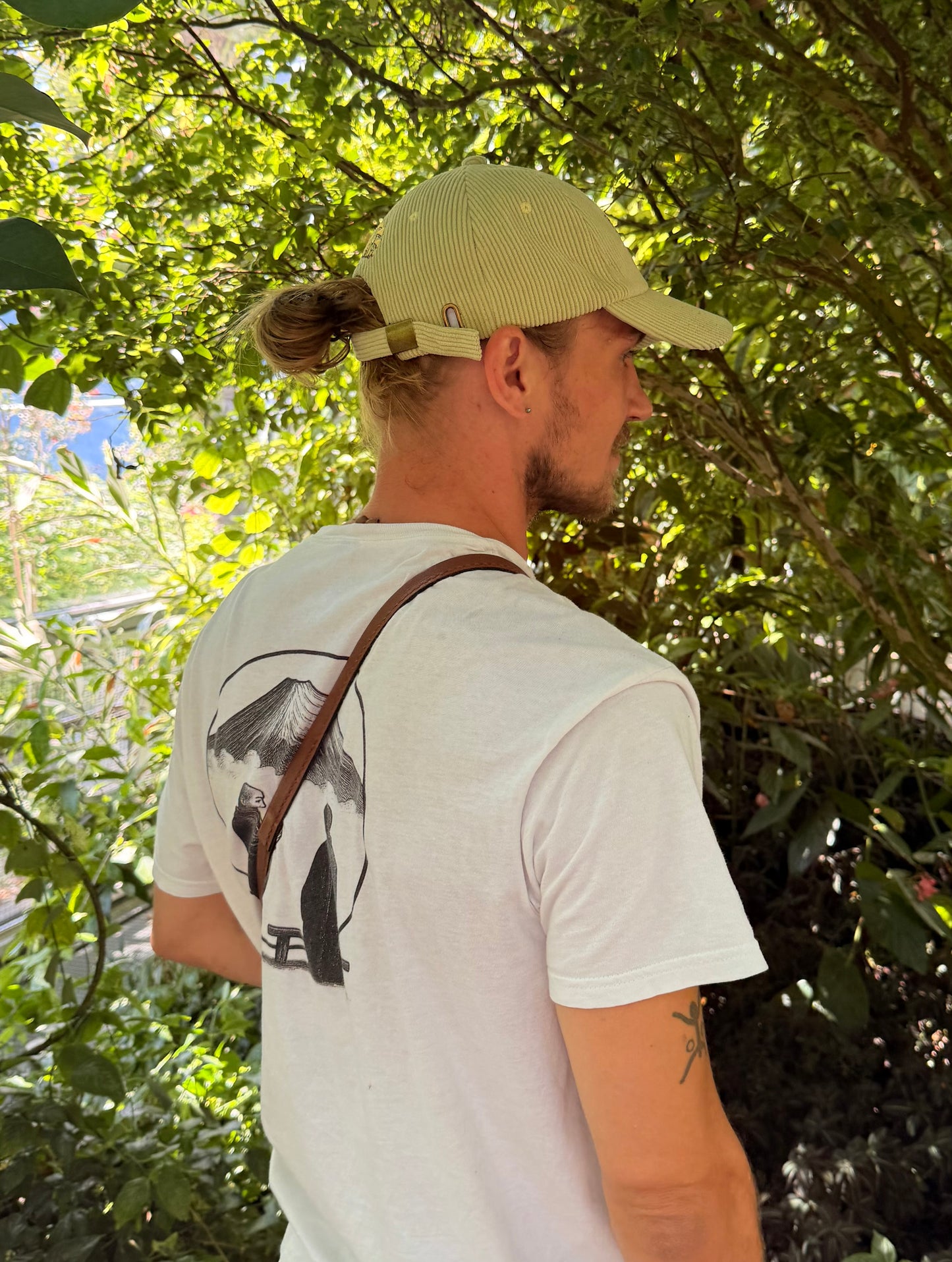 Psychedelic Cord Cap Mint-Green