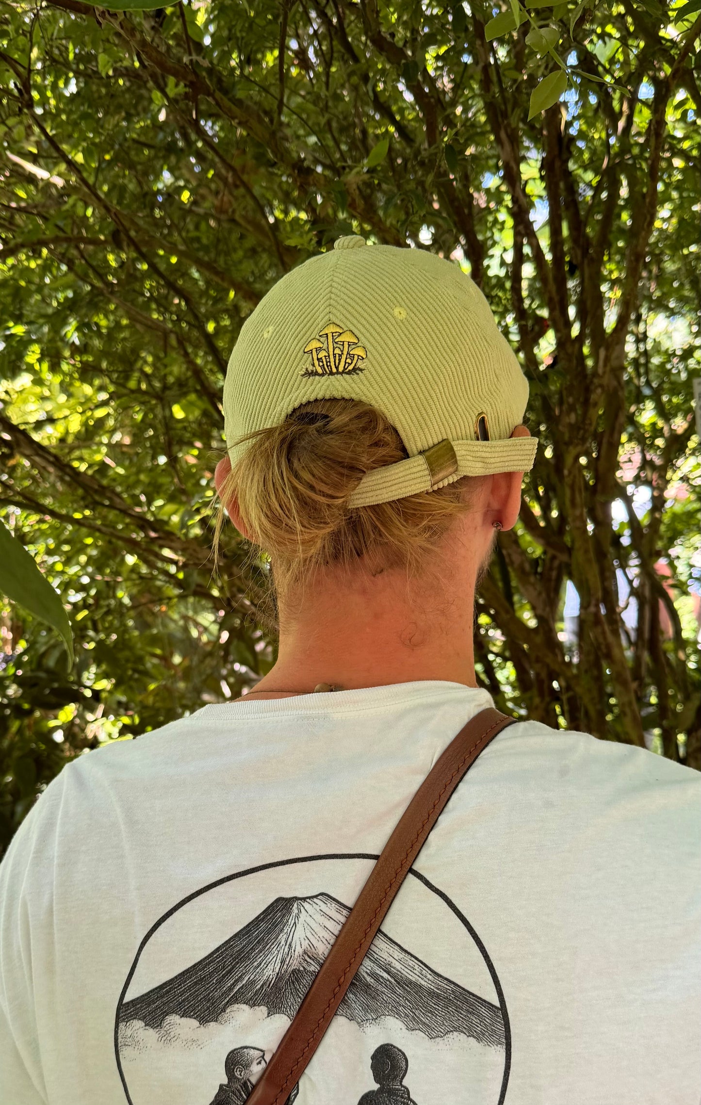 Psychedelic Cord Cap Mint-Green